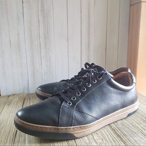 johnston & murphy fenton casual dress lace to toe sneaker